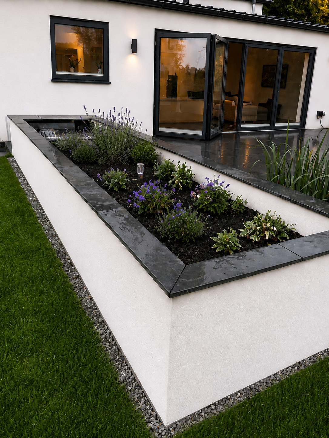 Modern Exterior Planter